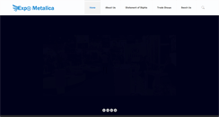 Desktop Screenshot of expometalica.com